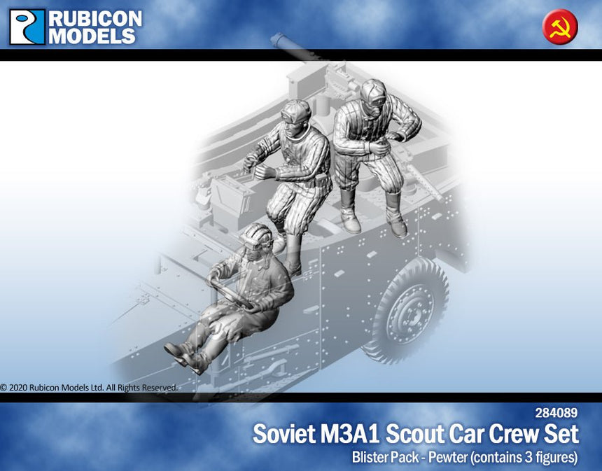 Soviet M3A1 Scout Car Crew