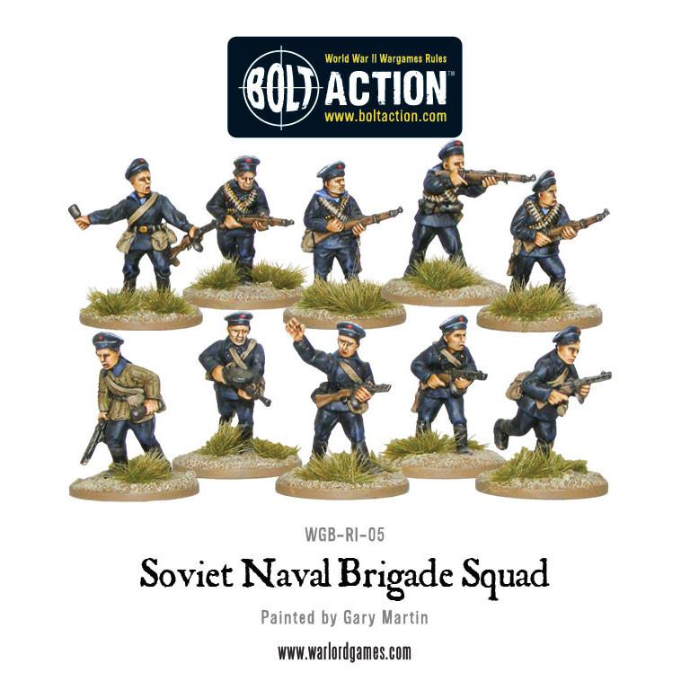 Soviet Naval Brigade Box Set - Infanterie - Warlord Games - WGB-RI-05