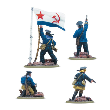 Soviet Naval Brigade HQ - Infanterie - Warlord Games - 403214009