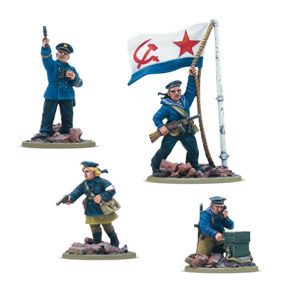 Soviet Naval Brigade HQ - Infanterie - Warlord Games - 403214009