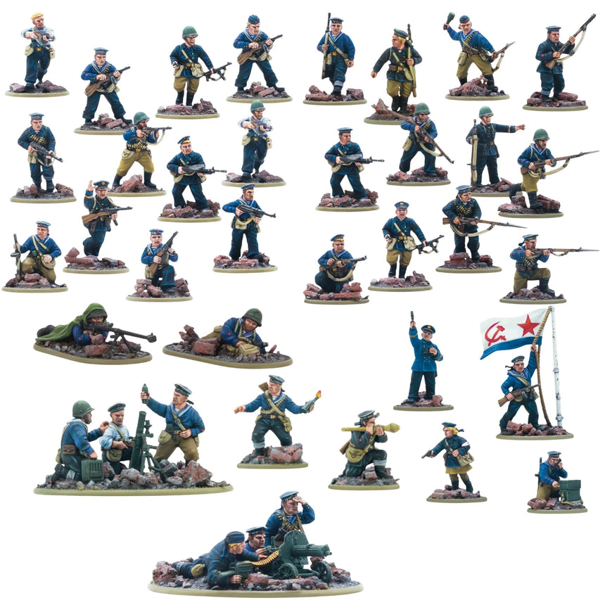 Soviet Naval Platoon - Starterarmee - Warlord Games - SOVIET01