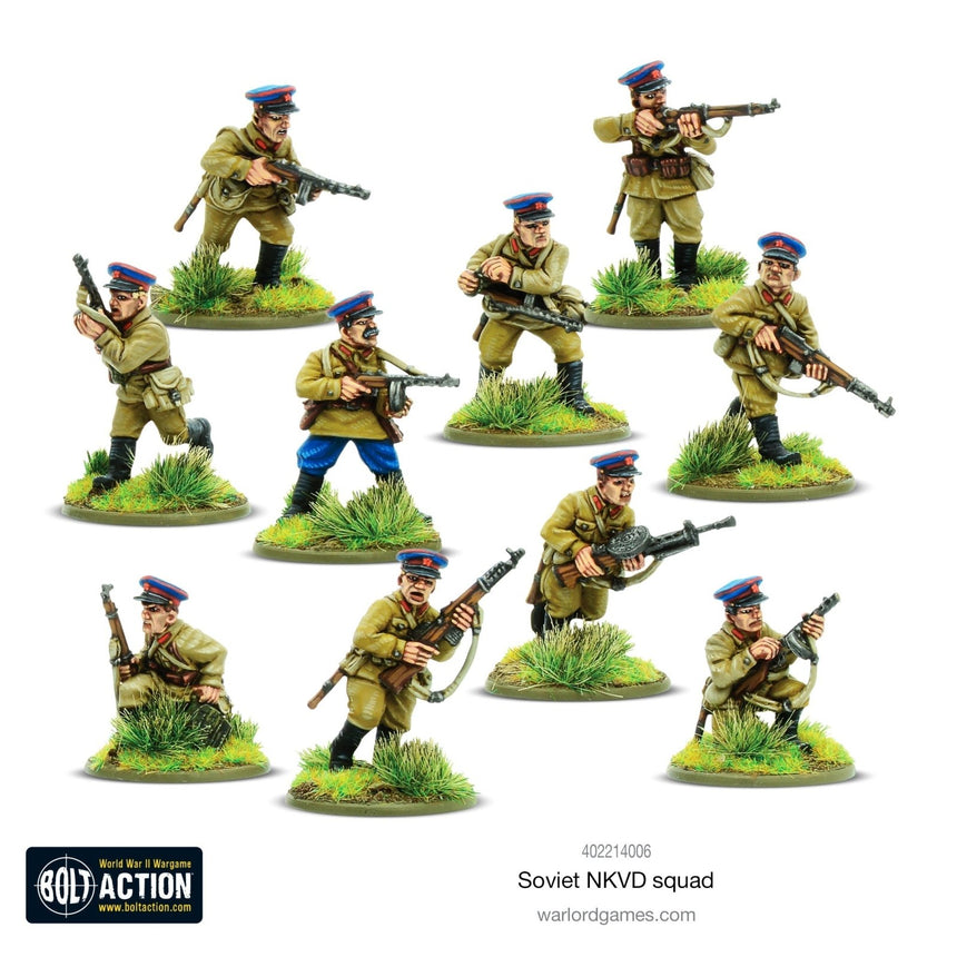 Soviet NKVD Squad - Infanterie - Warlord Games - 402214006