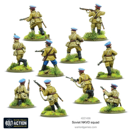 Soviet NKVD Squad - Infanterie - Warlord Games - 402214006