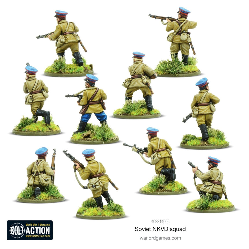 Soviet NKVD Squad - Infanterie - Warlord Games - 402214006