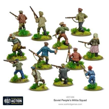 Soviet Peoples Militia Squad - Infanterie - Warlord Games - 402214008
