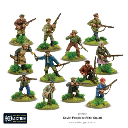 Soviet Peoples Militia Squad - Infanterie - Warlord Games - 402214008