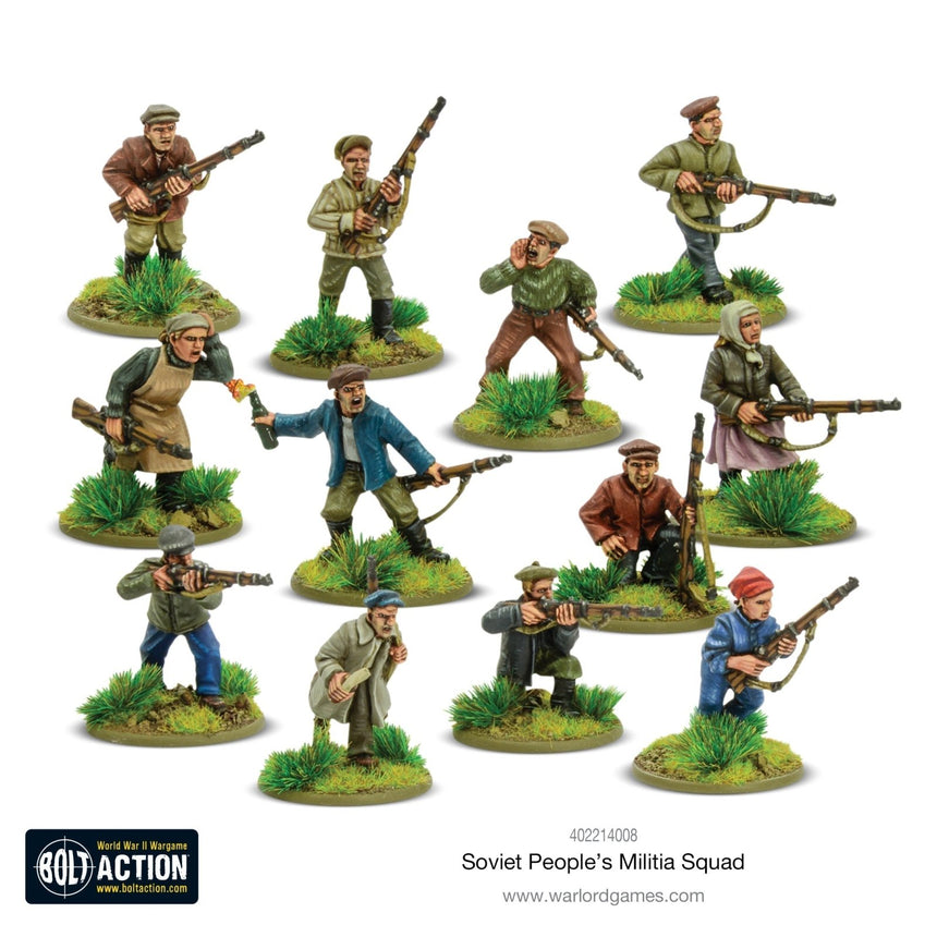 Soviet Peoples Militia Squad - Infanterie - Warlord Games - 402214008