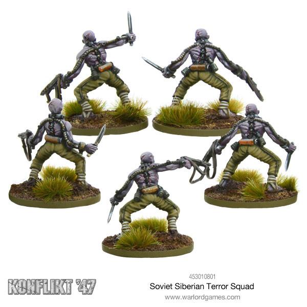 Soviet Siberian Terror Squad - Infanterie - Warlord Games - 453010801