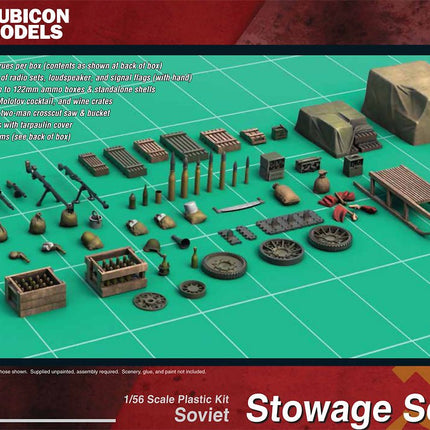 Soviet Stowage Set 1 - Zubehör - Rubicon Models UK Ltd - 280117