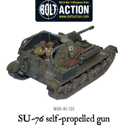 Soviet SU-76 Self-Propelled Gun