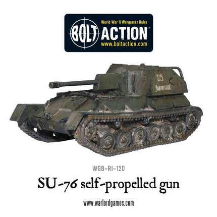 Soviet SU-76 Self-Propelled Gun