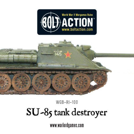 Soviet SU-85 Tank Hunter