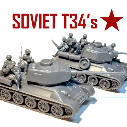 Soviet T34 76/85 12mm - Panzer - Victrix - VG12025