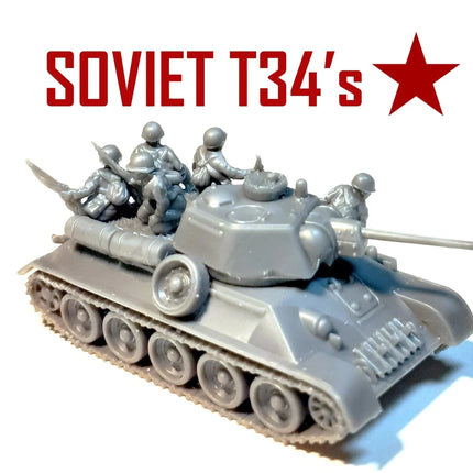 Soviet T34 76/85 12mm - Panzer - Victrix - VG12025