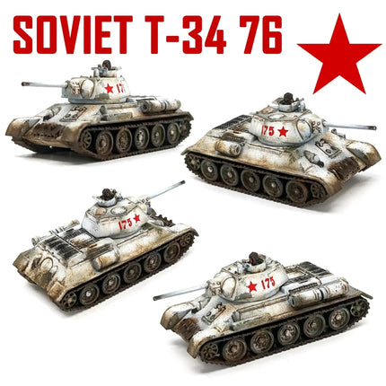 Soviet T34 76/85 12mm - Panzer - Victrix - VG12025