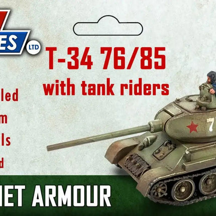 Soviet T34 76/85 12mm - Panzer - Victrix - VG12025