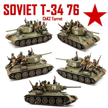 Soviet T34 76/85 12mm - Panzer - Victrix - VG12025