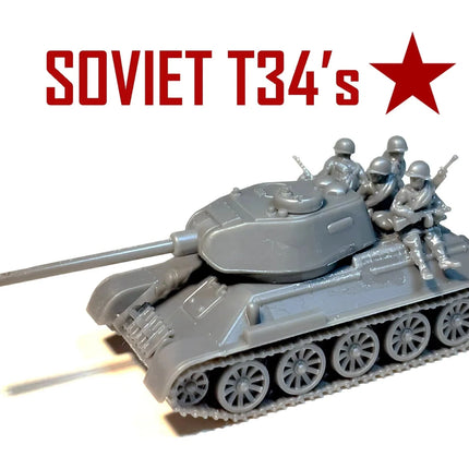 Soviet T34 76/85 12mm - Panzer - Victrix - VG12025