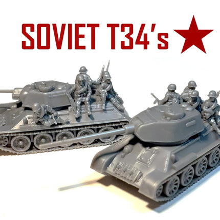 Soviet T34 76/85 12mm - Panzer - Victrix - VG12025