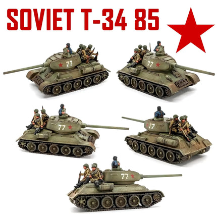Soviet T34 76/85 12mm - Panzer - Victrix - VG12025