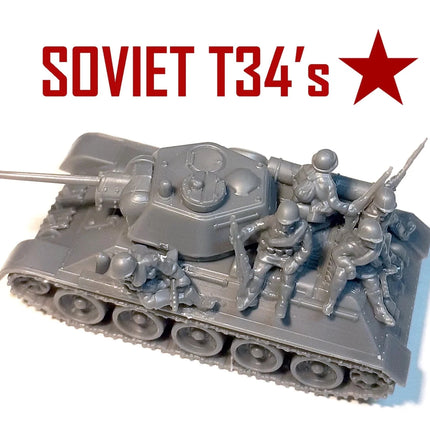 Soviet T34 76/85 12mm - Panzer - Victrix - VG12025
