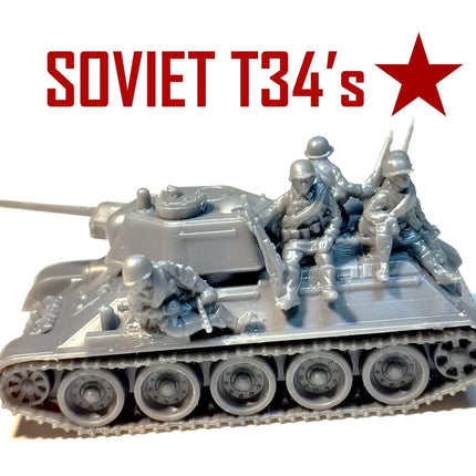 Soviet T34 76/85 12mm - Panzer - Victrix - VG12025