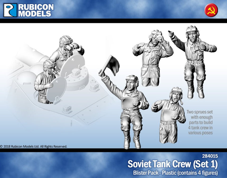 Soviet Tank Crew - Sonder - /Einzelmodelle - Rubicon Models UK Ltd - 284015
