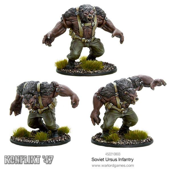 Soviet Ursus Infantry - Infanterie - Warlord Games - 452210803