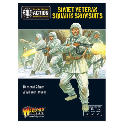 Soviet Veteran Squad in Snowsuits - Infanterie - Warlord Games - 402214001