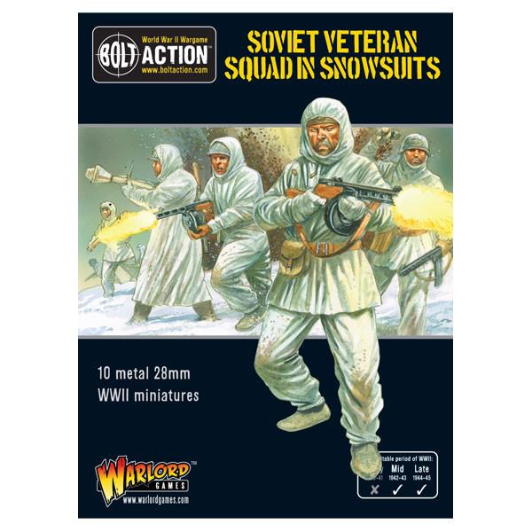 Soviet Veteran Squad in Snowsuits - Infanterie - Warlord Games - 402214001