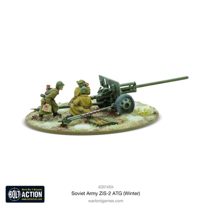 Soviet ZIS-2 anti-tank gun (Winter)