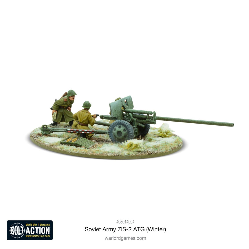 Soviet ZIS-2 anti-tank gun (Winter)