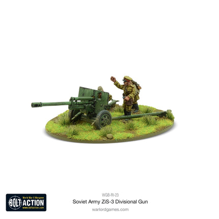 Soviet ZIS - 3 76mm Divisional Gun - Artillerie - Warlord Games - WGB-RI-23