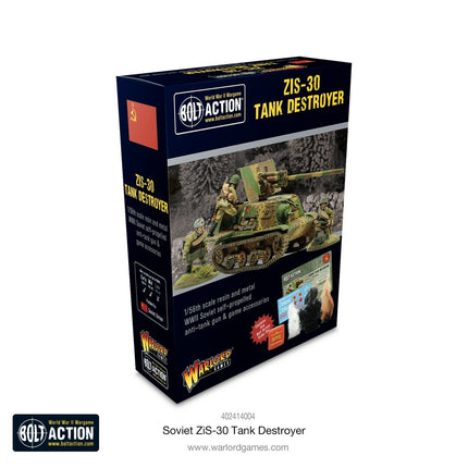 Soviet ZiS - 30 Tank Destroyer - Panzer - Warlord Games - 402414004