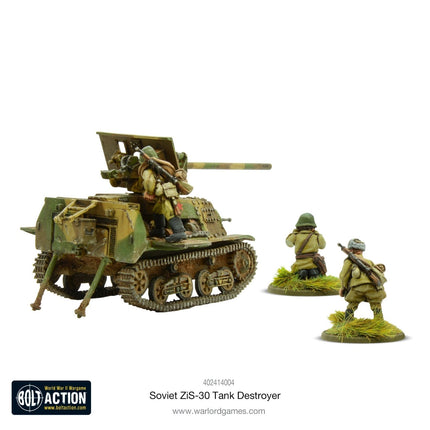 Soviet ZiS - 30 Tank Destroyer - Panzer - Warlord Games - 402414004