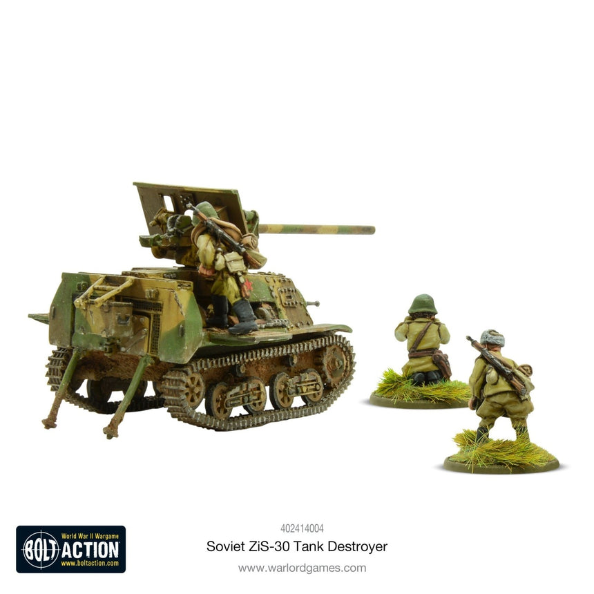 Soviet ZiS - 30 Tank Destroyer - Panzer - Warlord Games - 402414004