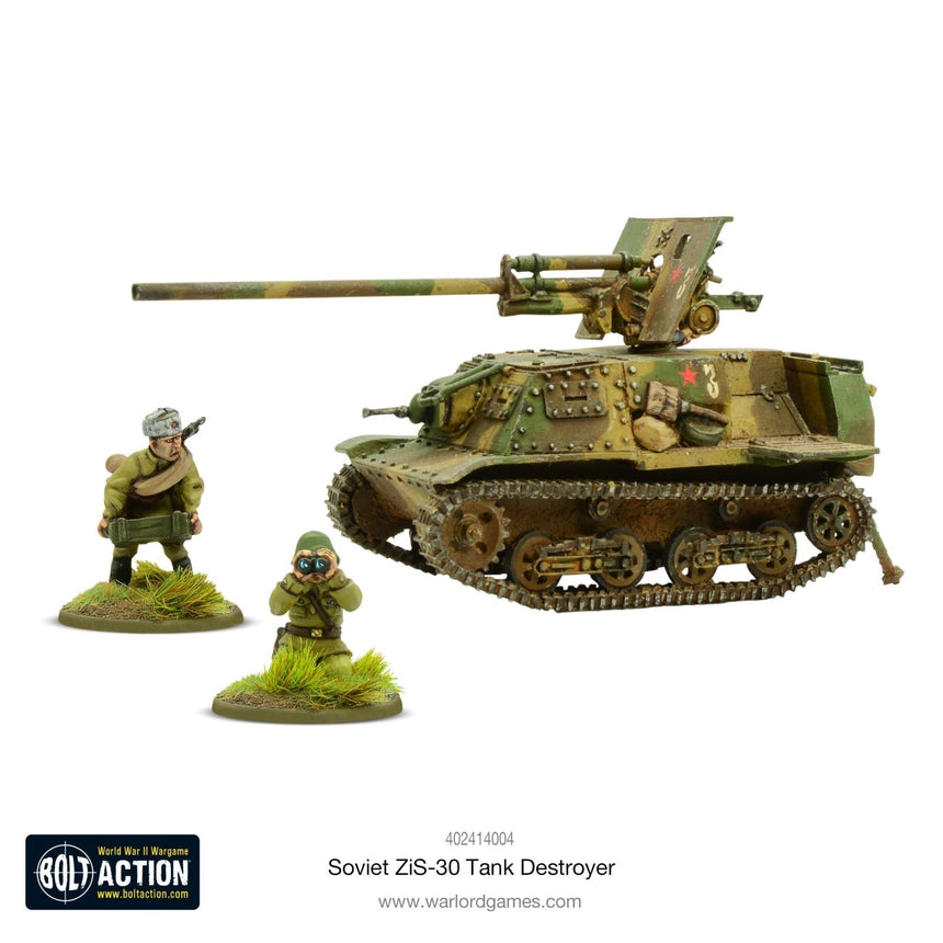 Soviet ZiS - 30 Tank Destroyer - Panzer - Warlord Games - 402414004