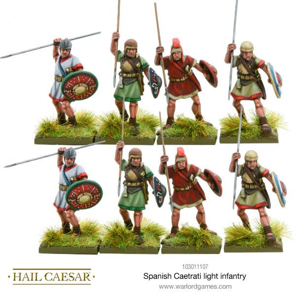 Spanish Caetrati light infantry - Infanterie - Warlord Games - 103011107