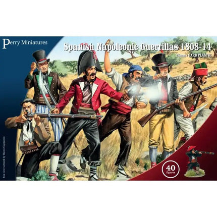 Spanish Napoleonic Guerrillas 1808 - 14 - Infanterie - Perry Miniatures - SPA90