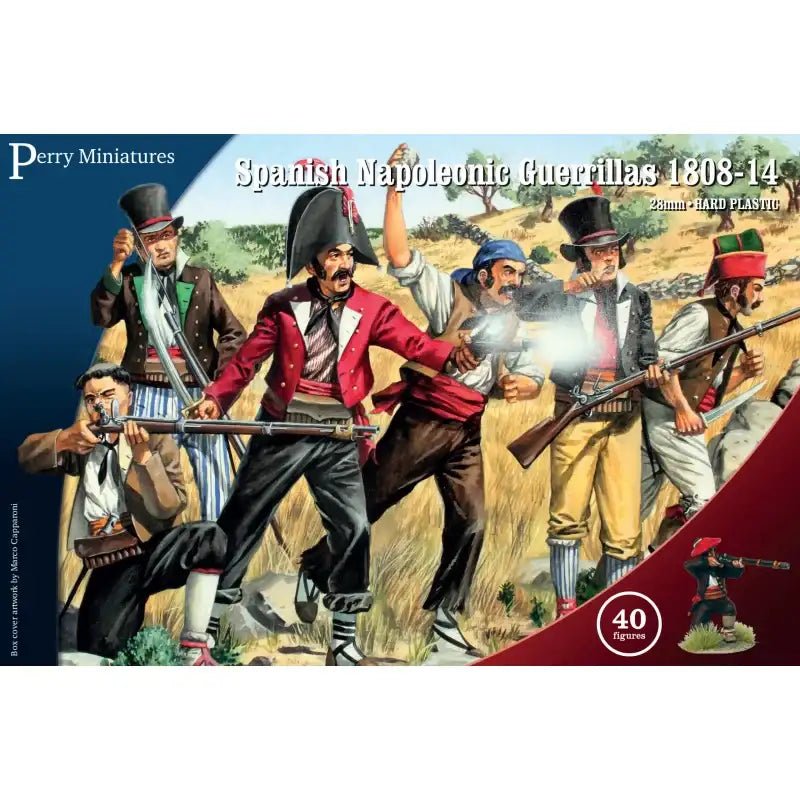 Spanish Napoleonic Guerrillas 1808 - 14 - Infanterie - Perry Miniatures - SPA90