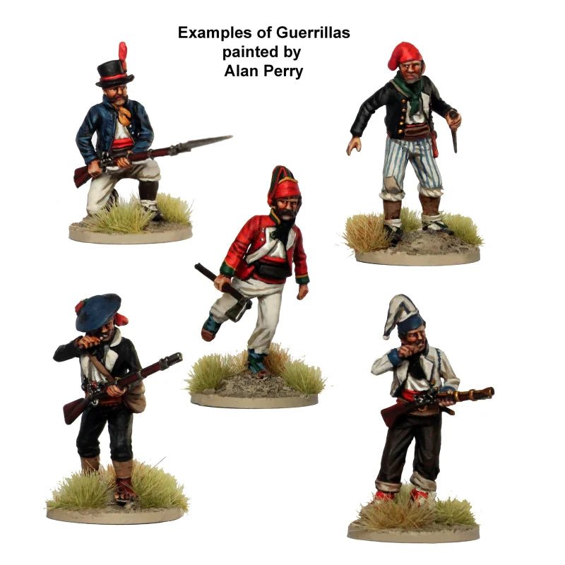Spanish Napoleonic Guerrillas 1808 - 14 - Infanterie - Perry Miniatures - SPA90