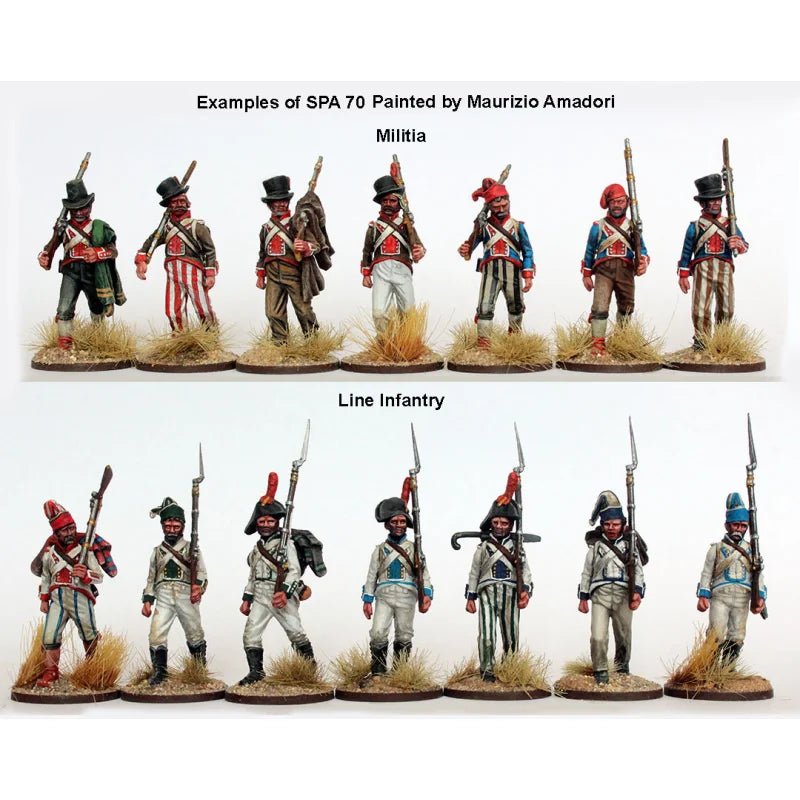 Spanish Napoleonic Infantry (1) 1808 - 11 - Infanterie - Perry Miniatures - PM-SPA70