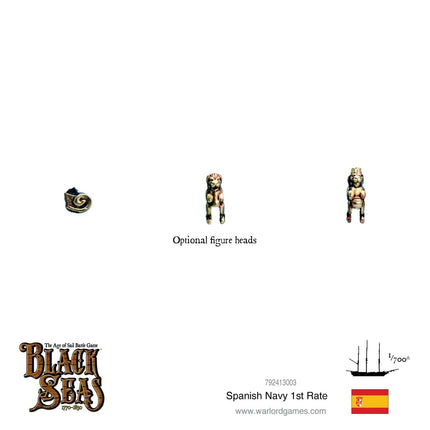 Spanish Navy 1st Rate - Schiffe - Warlord Games - 792413003