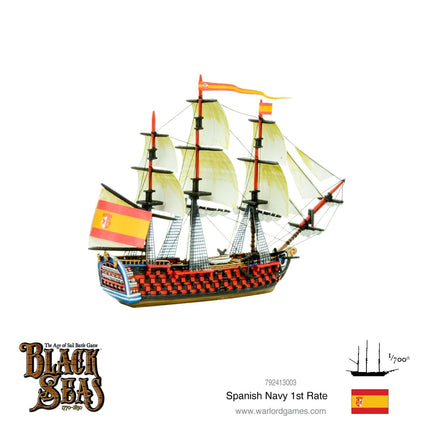 Spanish Navy 1st Rate - Schiffe - Warlord Games - 792413003