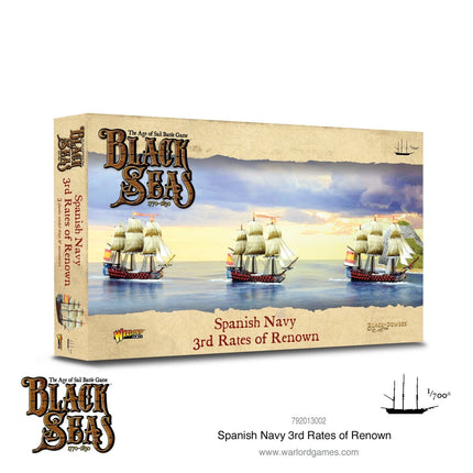 Spanish Navy 3rd Rates of Renown - Schiffe - Warlord Games - 792013002