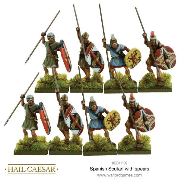 Spanish Scutari mit Speeren