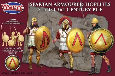 Spartan Armoured Hoplites 5th to 3rd Century BCE - Infanterie - Victrix - VXA002
