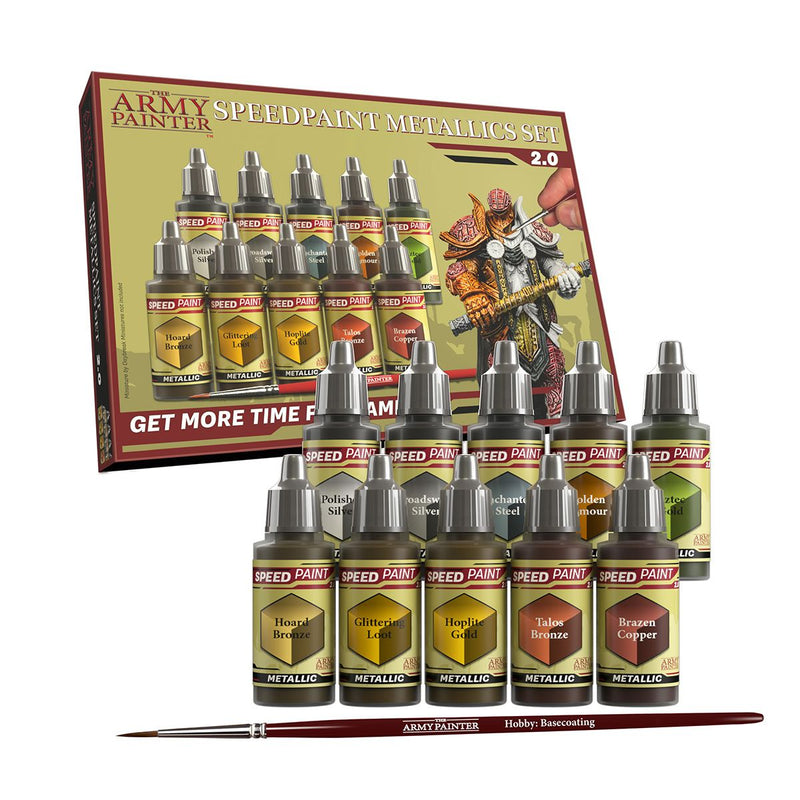 Speedpaint 2.0 Metallics Set - Zubehör - The Army Painter - WP8062