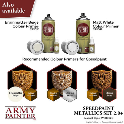 Speedpaint 2.0 Metallics Set - Zubehör - The Army Painter - WP8062