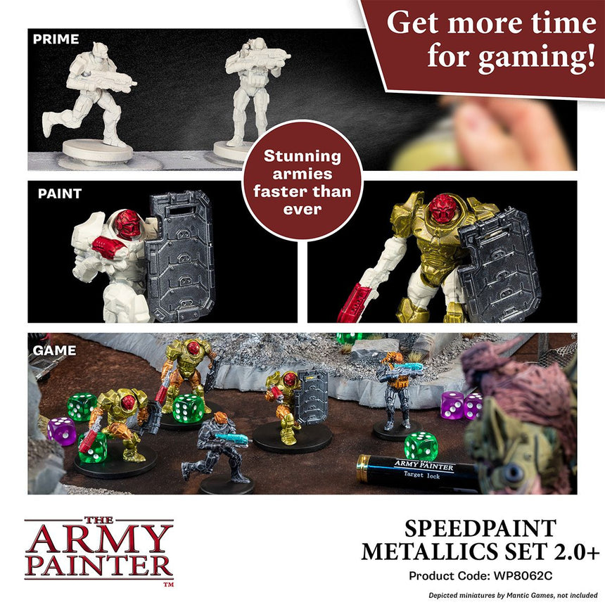 Speedpaint 2.0 Metallics Set - Zubehör - The Army Painter - WP8062
